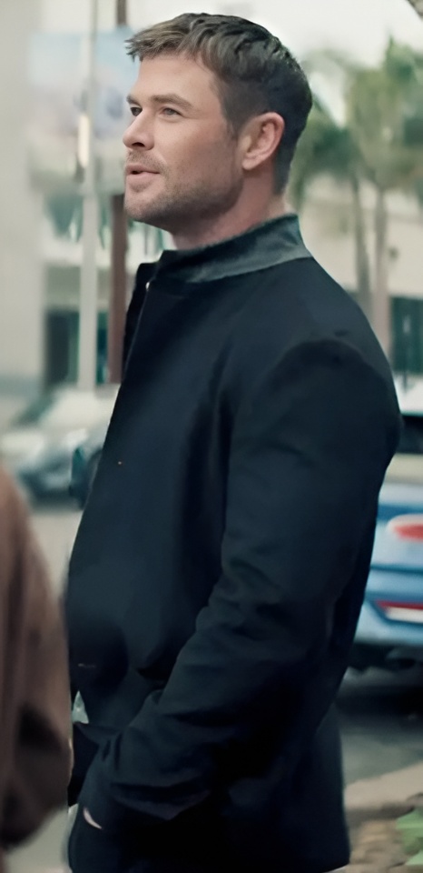 Chris Hemsworth Crime 101 Wool Coat Chris Hemsworth Crime 101 Wool Coat